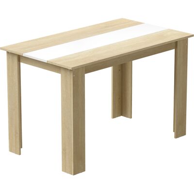Homcom Tavolo pranzo moderno 2-4 persone in legno, 120x69x75 cm Aosom Italy Homcom Tavolo pranzo moderno 2-4 persone in legno, 120x69x75 cm Aosom Italy
