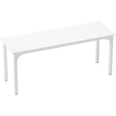 Homcom Scrivania per Computer 180 cm con Grande Piano per 2 Persone, per Lavoro da Casa o Studio, Bianco Aosom Italy Homcom Scrivania per Computer 180 cm con Grande Piano per 2 Persone, per Lavoro da Casa o Studio, Bianco Aosom Italy