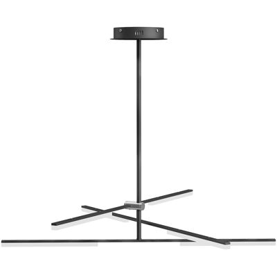 Homcom Lampada da Soffitto LED Moderna Ø100x79 cm con Schermo in Acrilico Angolo di Luce Regolabile per Soggiorno Camera o Cucina Aosom Italy Homcom Lampada da Soffitto LED Moderna Ø100x79 cm con Schermo in Acrilico Angolo di Luce Regolabile per Soggiorno Camera o Cucina Aosom Italy