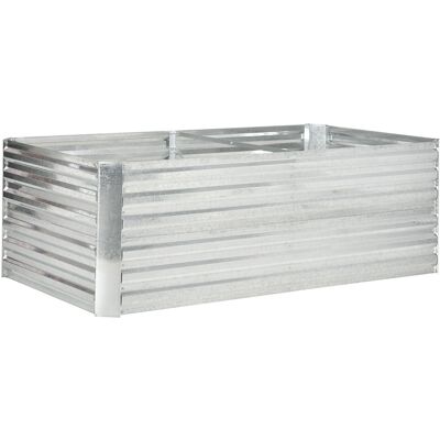 Outsunny - 180x90x60cm Acciaio - Fondo aperto - Raised Bed Outsunny - 180x90x60cm Acciaio - Fondo aperto - Raised Bed