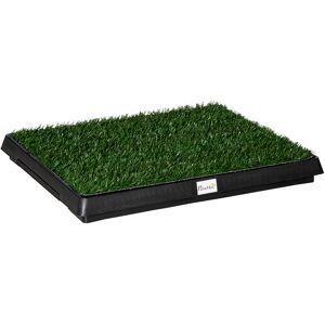 Pawhut Toilette per Cani con Prato Sintetico e Vassoio Inferiore per Interno ed Esterno, 51x63 cm Pawhut Toilette per Cani con Prato Sintetico e Vassoio Inferiore per Interno ed Esterno, 51x63 cm