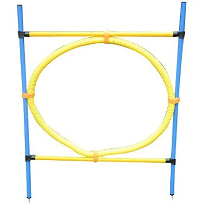 Pawhut Set di Addestramento per Cani con Anello, Recinto e Pali Giochi Aosom Italy Pawhut Set di Addestramento per Cani con Anello, Recinto e Pali Giochi Aosom Italy