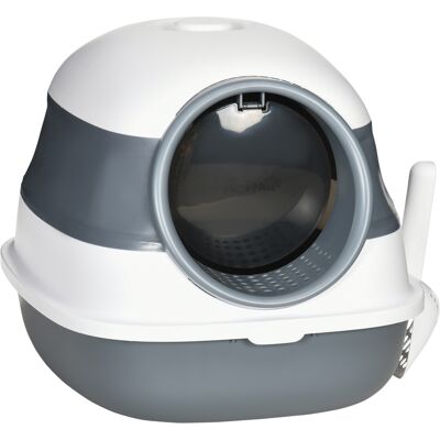 Vaschetta Pieghevole per Gatti PawHut con Paletta e Deodorante - Grande Privacy Vaschetta Pieghevole per Gatti PawHut con Paletta e Deodorante - Grande Privacy