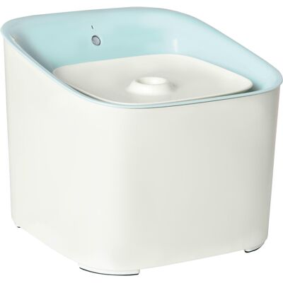 Pawhut Fontanella per Gatti e Cani da 3L con Filtro a Carboni, Luce LED e Sensore di Movimento, Bianco Aosom Pawhut Fontanella per Gatti e Cani da 3L con Filtro a Carboni, Luce LED e Sensore di Movimento, Bianco Aosom