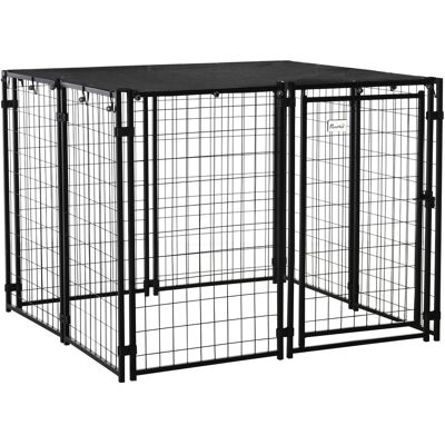 Recinto pieghevole per Cani PawHut - 8 Pannelli - 141x141x113cm Recinto pieghevole per Cani PawHut - 8 Pannelli - 141x141x113cm