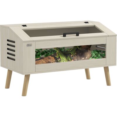 Terrario per rettili PawHut 140L - Habitat per rettili Terrario per rettili PawHut 140L - Habitat per rettili