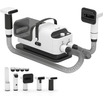 Pawhut Asciugatore Blower 5-in-1 600W Asciugatore per Cani con Velocità del Vento e Temperature Regolabili 37,6x17,5x18,5 cm Bianco Aosom Italy Pawhut Asciugatore Blower 5-in-1 600W Asciugatore per Cani con Velocità del Vento e Temperature Regolabili 37,6x17,5x18,5 cm Bianco Aosom Italy