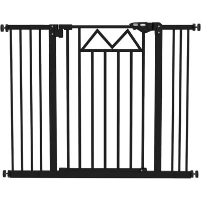 Pawhut Cancelletto per Cani con 4 Viti Regolabili e Nastro Adesivo, in Metallo e Plastica, 74-100x76 cm, Nero Aosom Italy Pawhut Cancelletto per Cani con 4 Viti Regolabili e Nastro Adesivo, in Metallo e Plastica, 74-100x76 cm, Nero Aosom Italy