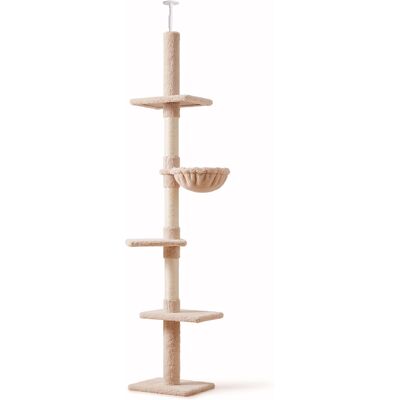 PawHut - M-CEIL-230-260 - Beige - 230-260cm - Cat Tree PawHut - M-CEIL-230-260 - Beige - 230-260cm - Cat Tree