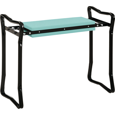 Outsunny Sedia Inginocchiatoio Pieghevole con Cuscinetto Giardino Gommapiuma EVA Acciaio 58 × 28 × 49cm Outsunny Sedia Inginocchiatoio Pieghevole con Cuscinetto Giardino Gommapiuma EVA Acciaio 58 × 28 × 49cm