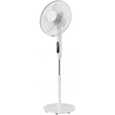 Homcom Ventilatore da Terra con Telecomando, Ventilatore Verticale, Bianco Aosom Italy Homcom Ventilatore da Terra con Telecomando, Ventilatore Verticale, Bianco Aosom Italy