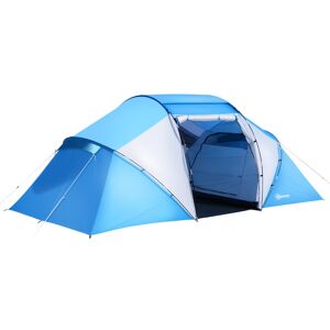 Outsunny Tenda da Campeggio per 6 Persone 460 × 230 × 178cm