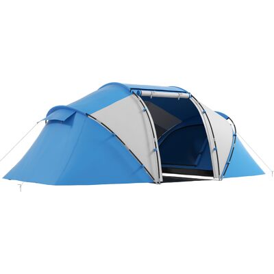 Tenda famiglia Outsunny 6 persone 460x230x195cm - Tenda Tenda famiglia Outsunny 6 persone 460x230x195cm - Tenda