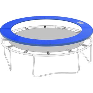 Outsunny Bordo di protezione per trampolino, blu Ø305cm