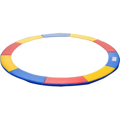 Homcom Copertura Bordo di Protezione per Trampolino Elastico Giaridno in PVC ( Ø244cm ) Aosom Homcom Copertura Bordo di Protezione per Trampolino Elastico Giaridno in PVC ( Ø244cm ) Aosom