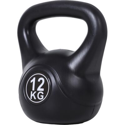 Homcom 12kg Kettlebell - Attrezzo Fitness Multifunzione Homcom 12kg Kettlebell - Attrezzo Fitness Multifunzione