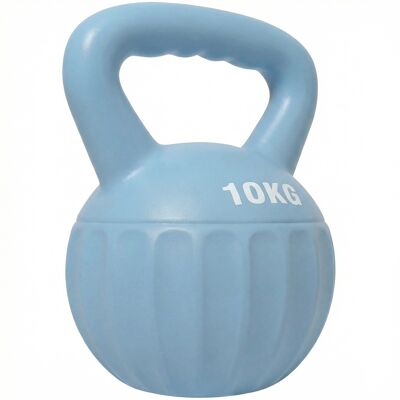 Sportnow Kettlebell palla 6 kg - Pesa riempita di sabbia per principianti, allenamento forza a casa 21 x 21 x 27 cm Blu Aosom Italy Sportnow Kettlebell palla 6 kg - Pesa riempita di sabbia per principianti, allenamento forza a casa 21 x 21 x 27 cm Blu Aosom Italy