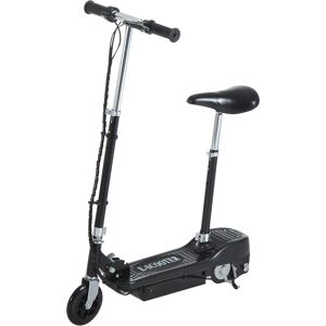 Homcom Monopattino Elettrico pieghevole per Bambini con Sella Scooter 120W Velocità massima 10Km/h, Nero,78L × 37P × 99Acm  Aosom.it