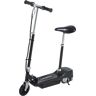 Homcom Monopattino Elettrico pieghevole per Bambini con Sella Scooter 120W Velocità massima 10Km/h, Nero,78L × 37P × 99Acm  Aosom.it