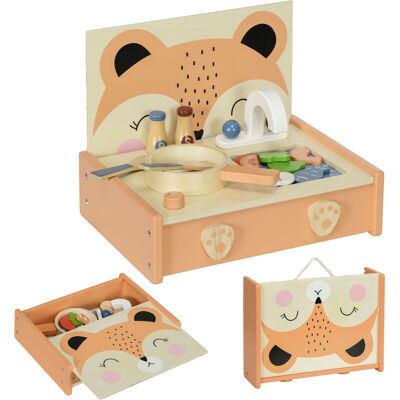 Aiyaplay - Mini Kitchen - Wood - Multicolor - Set cucina giocattolo Aiyaplay - Mini Kitchen - Wood - Multicolor - Set cucina giocattolo