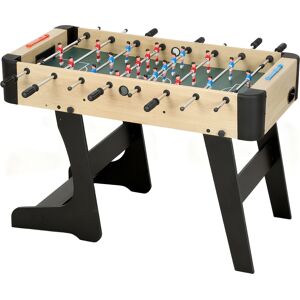 Sportnow Calcio Balilla Pieghevole con Impugnature Antiscivolo, 2 Palline e Segnapunti, Verde e color Legno Aosom Italy Sportnow Calcio Balilla Pieghevole con Impugnature Antiscivolo, 2 Palline e Segnapunti, Verde e color Legno Aosom Italy