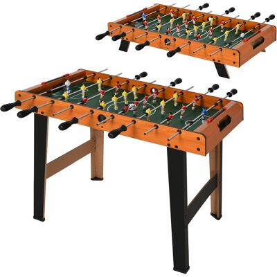 Homcom Calcio Balilla in Legno con 22 Giocatori in Formazione 3:4:3, 2 Palline e 2 Segnapunti Inclusi 84.5x40x61.2cm Aosom Homcom Calcio Balilla in Legno con 22 Giocatori in Formazione 3:4:3, 2 Palline e 2 Segnapunti Inclusi 84.5x40x61.2cm Aosom