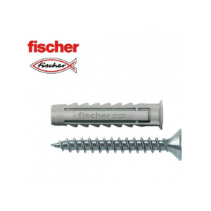 Fischer 10 Tasselli Sx 8x40 Per Fissaggi Leggeri Universali Completi Di Vite In Blister  90894