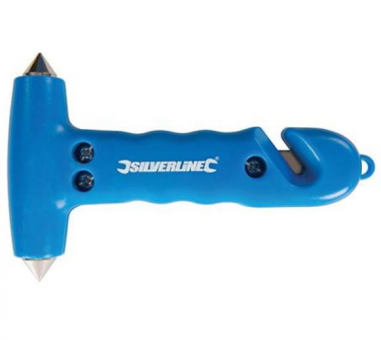 Silverline Martello Di Emergenza Con Tagliacinture 150 Mm Silverline Martello Di Emergenza Con Tagliacinture 150 Mm