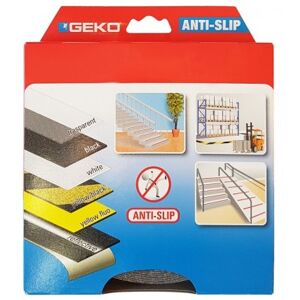 Geko Nastro Adesivo Antiscivolo 25mm X 18 Metri Nero  Anti-Slip