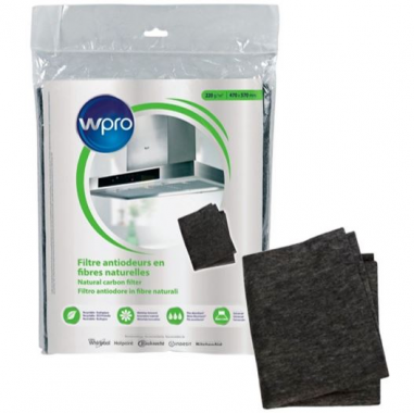 whirpool filtro universale a carboni per cappe 47x57 cm wpro