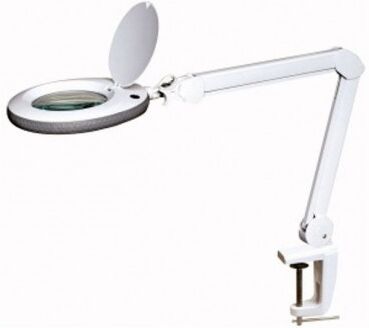 L.S.C. Isolanti Elettrici Lampada Da Tavolo A Led Con Lente Di Ingrandimento 8 Diottrie L.S.C. Isolanti Elettrici Lampada Da Tavolo A Led Con Lente Di Ingrandimento 8 Diottrie