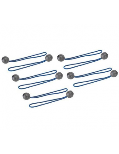 Silverline 10 Elastici Per Teloni Occhiellati Da 175 Mm