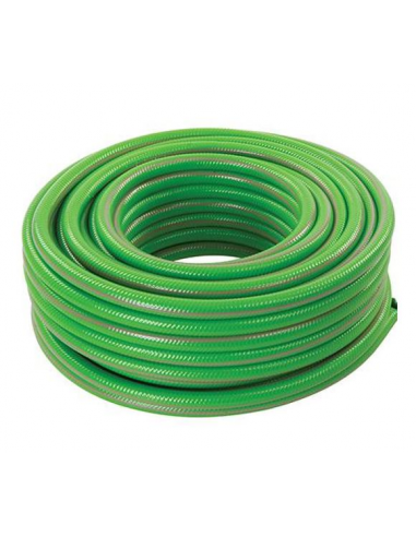 Silverline 15 Metri Tubo Da Giardino 1/2" In Pvc Rinforzato