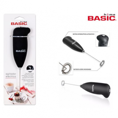 Home Basic Frullino Capuccinatore Agitatore Elettrico