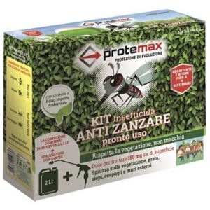 PROTEMAX KIT INSETTICIDA ANTIZANZARE PRONTO USO 2 LT + LANCIA