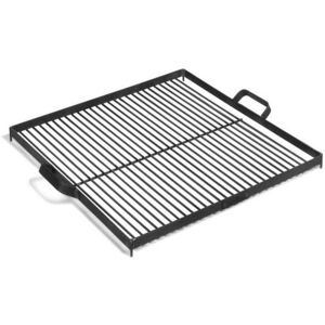 COOK KING Barbecue Griglia in Acciaio Naturale 44x44 cm per Braciere da 60 cm