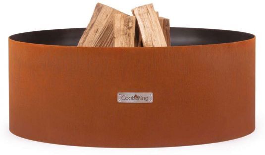 COOK KING Barbecue braciere corten 60 cm “BOURBON”