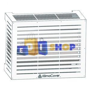 EUROPROFIL Copertura unità esterna climatizzatore alluminio bianco 86x44x68 cm. KlimaCov...