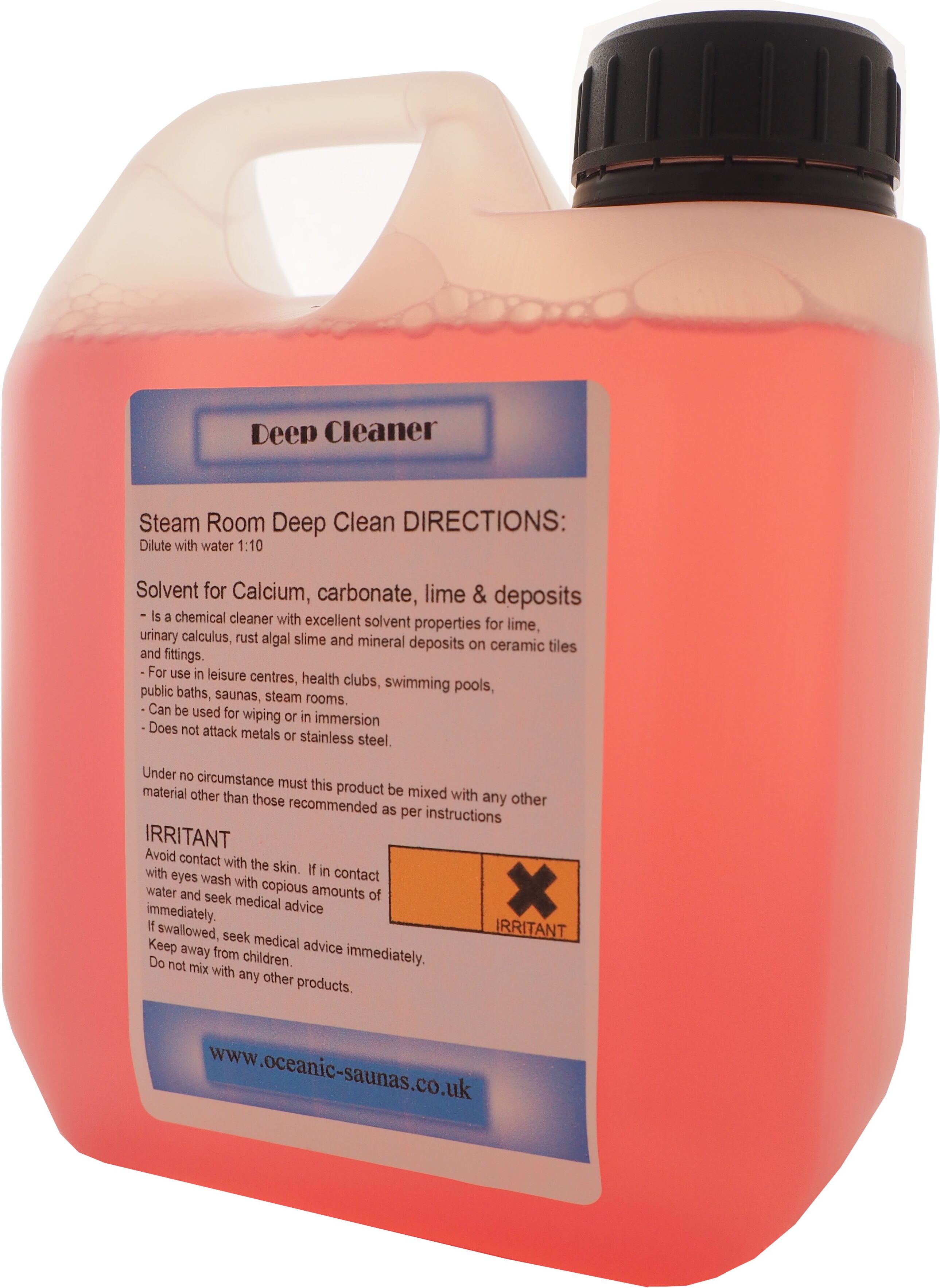 Oceanic Solvente per Calcare. Prodotto per Pulizia di Fondo - 1 litro Oceanic Solvente per Calcare. Prodotto per Pulizia di Fondo - 1 litro