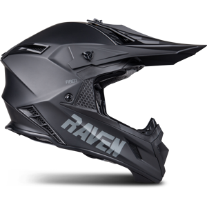 Raven Casco Cross  Aspire Evo Nero Opaco