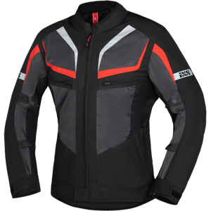 iXS Giacca Moto  Tour Gerona-Air 1.0 Nero-Grigio-Rosso