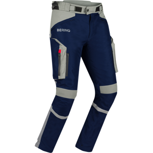 Bering Pantaloni Moto  Austral GTX Blu-Grigio-Rosso