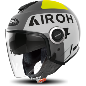 Airoh Casco Jet  Helios Grigio