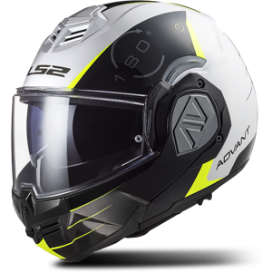 Ls2 Casco Modulare Ff906 Advant Codex Bianco-nero