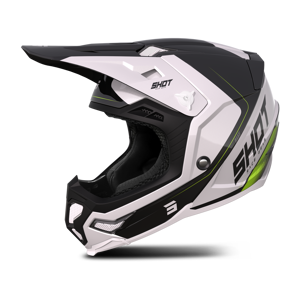 Shot Race Gear Casco Cross Shot Core Fast Mips Nero Perlato