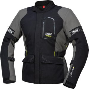 Ixs Giacca Moto Donna Laminat-st Nero-grigio