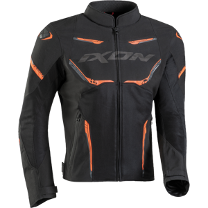 Ixon Giacca Moto Striker Air Nero-arancio