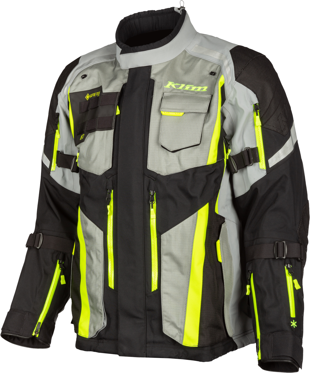 KLIM Giacca Moto  Badlands Fluo