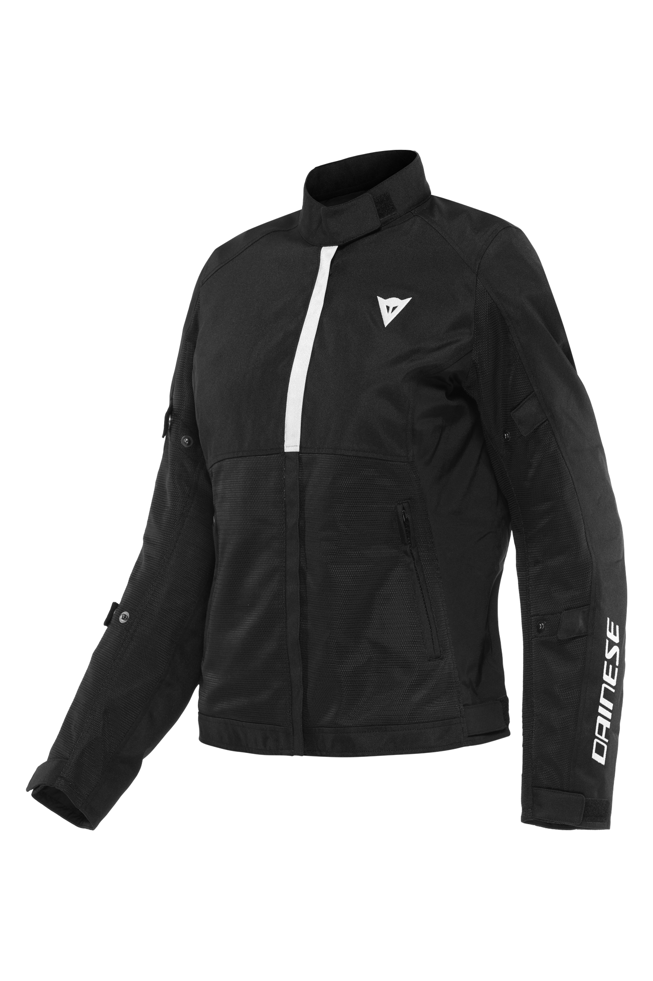 Dainese Giacca Moto Donna  Risoluta Air Tex Nero-Bianco