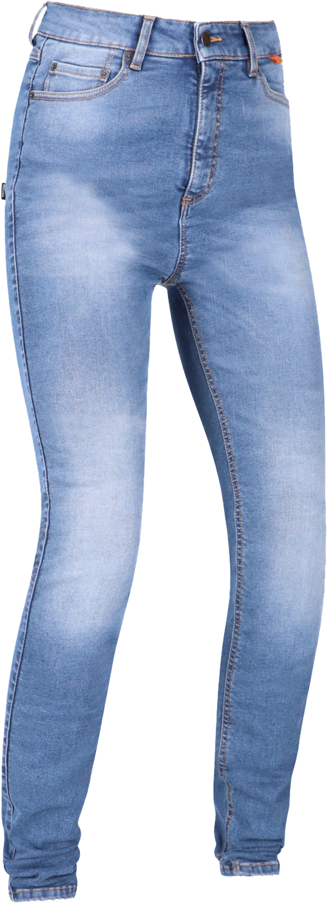 Richa Jeans Moto Donna  Second Skin Corti Slavati Blu